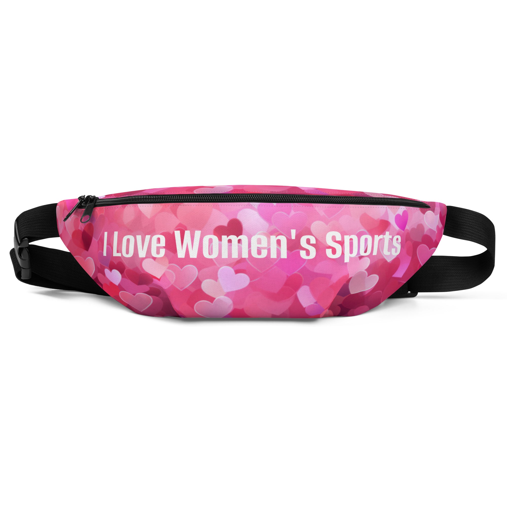 I Love Women's Sports Fanny Pack The I Love Women's Sports Fanny Pack is a must-have for every avid women's sports fan with its sleek design and functional features. Women Go Swish